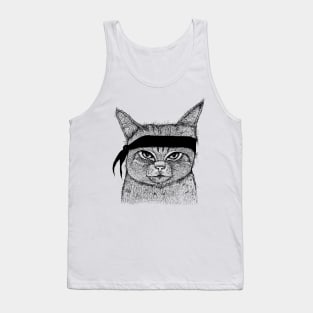 Bandit Cat Tank Top